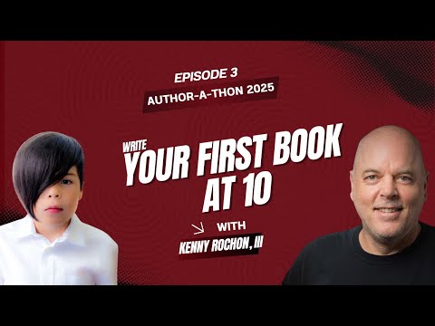 Kenny Rochon, III at Author‑a‑Thon: My First 10 Years & Conversations Workbook | Ep. 3