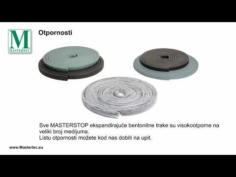 Ekspandirajuće bentonitne trake - SR