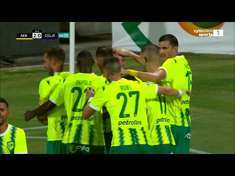 AEK - CELJE 2-1 (agg. 3-2) 2ος Προκριματικός Γύρος Europa League 31.07.2025