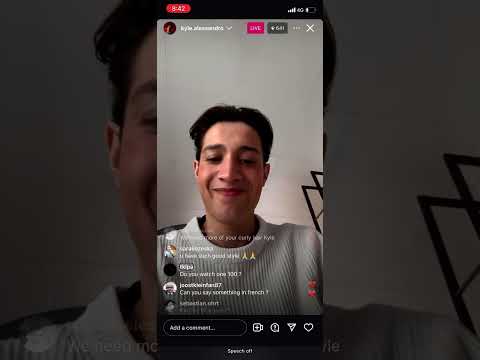Kyle Alessandro, Sissal, JJ Instagram live 29/04