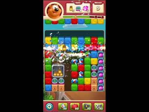 Toon Blast Level 3534 - NO BOOSTERS 🐻🐺🐱 | SKILLGAMING ✔️