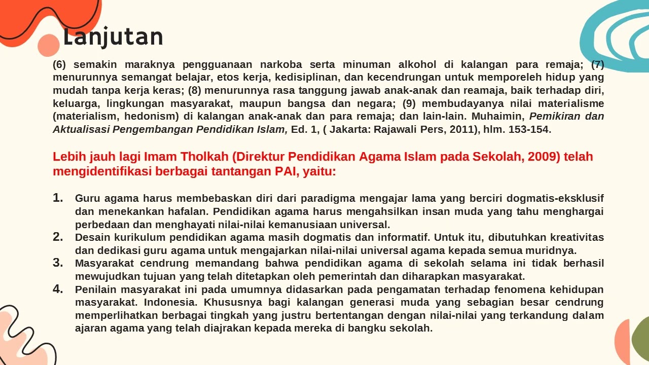 BAB I Landasan filosofis dan Landasan Normatif PAI