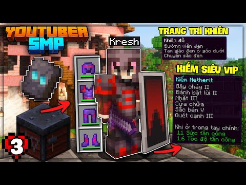 MINECRAFT SMP VN 1.20 EPISODE 3: SUPER BEAUTIFUL ARMOR, SUPER VIP SEARCH AND FINDING THE KILLER X..