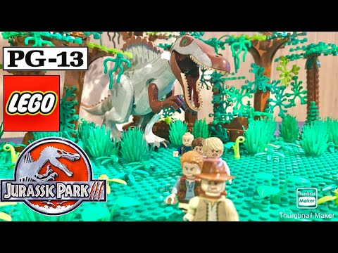 Jurassic Park 3!!! A LEGO Stop Motion Movie!!