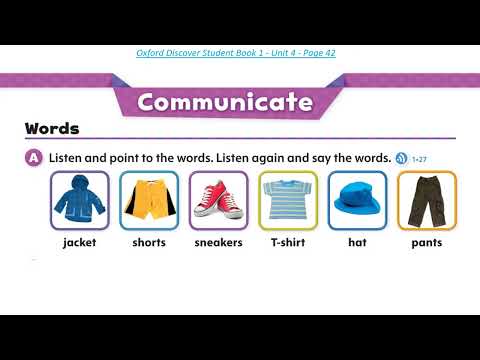 Oxford Discover Student Book 1   Unit 4  Let s Make Colors