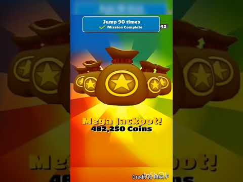 My guy be getting the Super Mega Jackpot #subwaysurfers #subwaysurfersshorts #shorts #jackpot