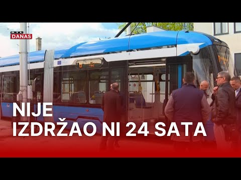 Najnoviji tramvaj zastao usred Zagreba. Kvar u šali komentirao i gradonačelnik | RTL Danas