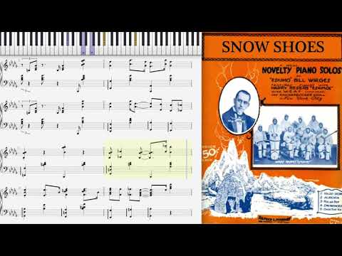 Snow Shoes by the Eskimo Bill Wirges (1927, Novelty piano)
