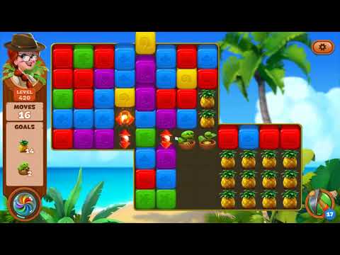 Lost Island: Blast Adventure - Level 420 (No Boosters) HD