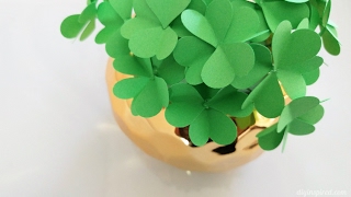 How to Make Paper Four Leaf Clovers