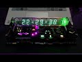 Douk Audio Vintage IV-18 VFD Tube Clock Home Decor Clock w/Remote