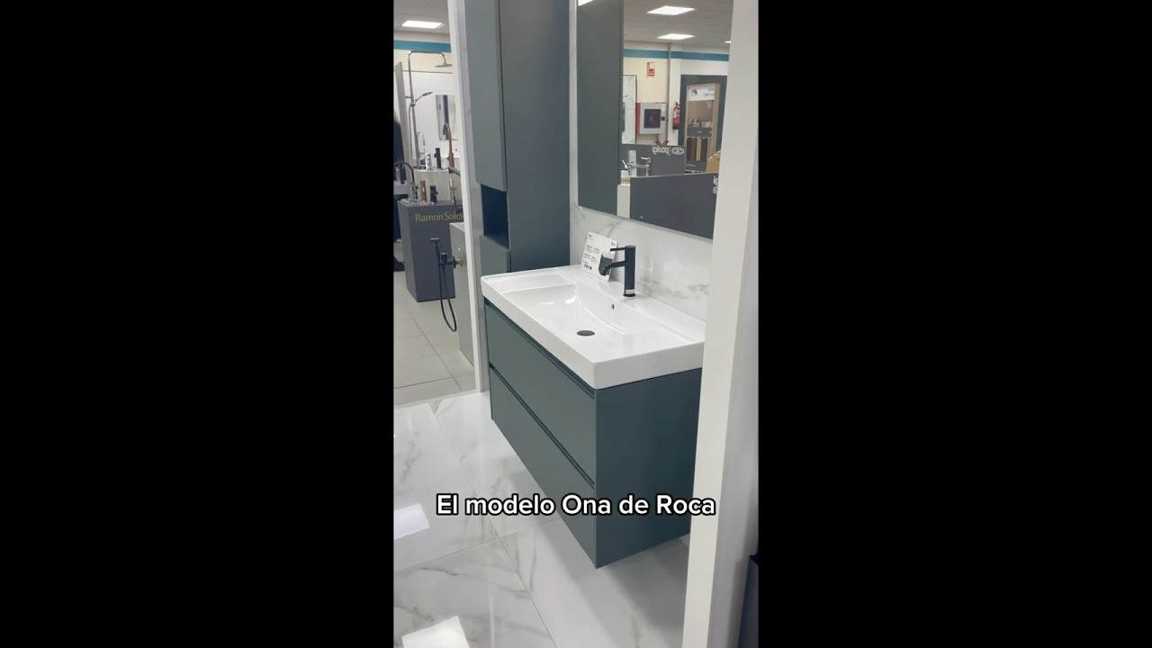 🛁🪞✨ Te enseñamos el mueble Ona de ​⁠ Roca.