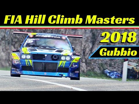FIA Hill Climb Masters Race 2018 Highlights, Gubbio, Italy - Faggioli, Merli, Scola & More!