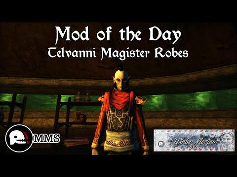 Morrowind Mod of the Day - Telvanni Magister Robes Showcase
