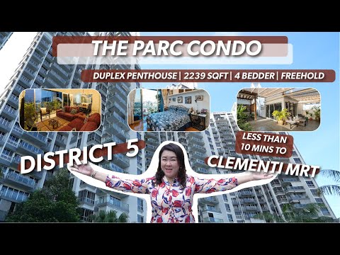 Singapore Condo Property Home Tour - The Parc Condominium