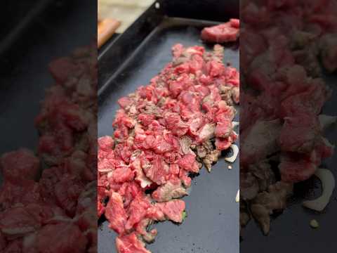 Philly Cheese Steaks On The Blackstone Griddle!!