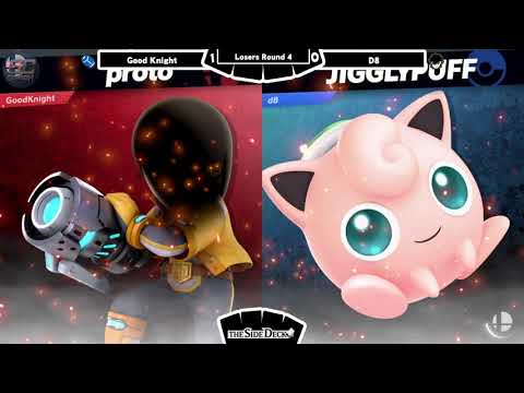 The Side Deck #58 - GoodKnight (Mii Gunner) VS D8 (Jigglypuff) - SSBU Losers