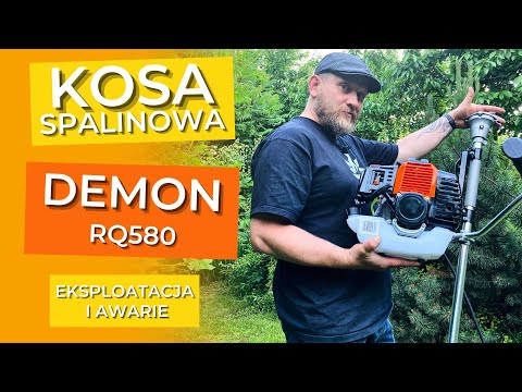 PETROL BRUSH CUTTER DOES NOT START - typical faults and repairs - DEMON RQ580