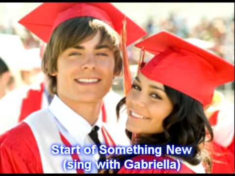Start of Something New karaoke(Sing with the Original Gabriella)