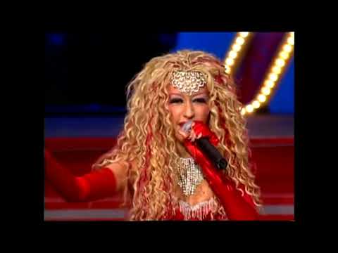 Christina Aguilera, Lil Kim, Mya & Pink - Lady Marmalade (Live At MTV Movie Awards 2001)