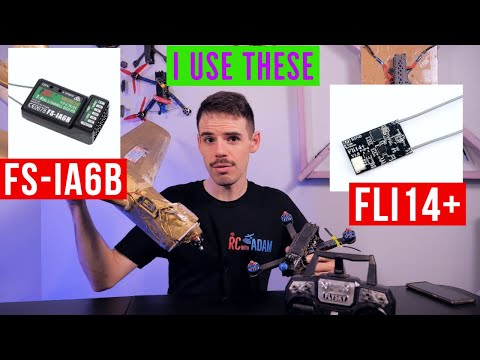 The BEST Flysky receivers for Airplane or Quadcopter, FPV Drones (that I've used) - FS-iA6B, Fli14+