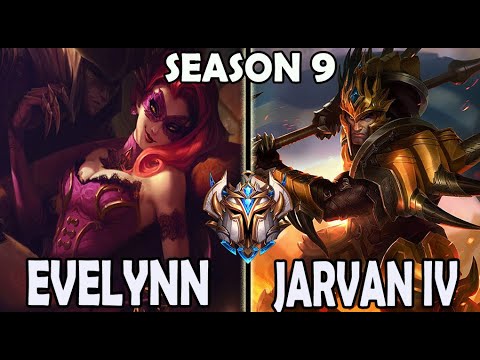 Evelynn JUNGLE vs Jarvan IV Ranked Challenger NA