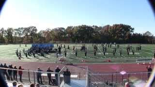 Stoughton HS Marching Band at MICCA Event Norwood, MA October 20, 2013