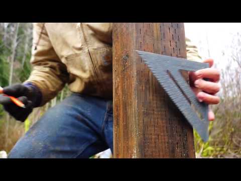 Building an Off Grid Yurt Part 4: Where Wood Meets Footing...