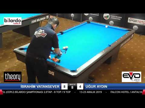 İBRAHİM VATANSEVER & UĞUR AYDIN Bilardo Maçı - 