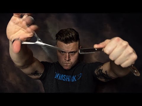 ASMR ULTRA FAST HAIRCUT & SHAVE (NO TALKING)