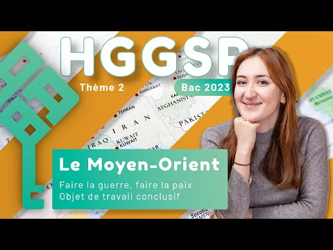 Le Moyen-Orient HGGSP - Faire la guerre, faire la paix - Thème 2 bac 2026