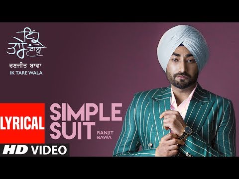 Simple Suit (Lyrical) — watch video