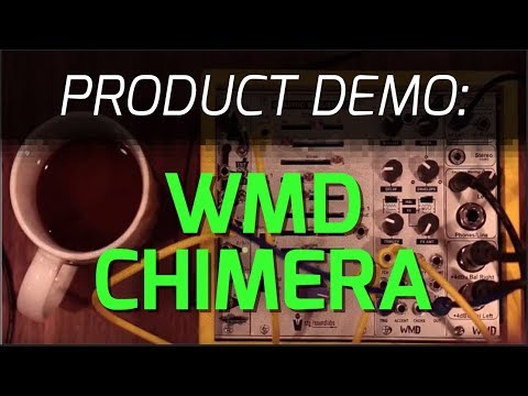 WMD CHIMERA (Black) Eurorack Granular Percussion Module image 2