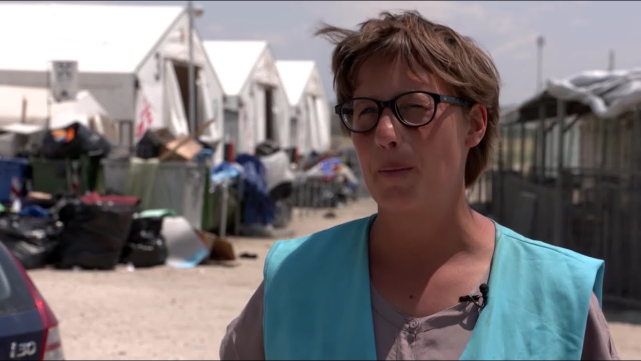 Greece. Refugees and migrants arrive in Lesvos.