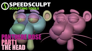 Speedsculpt - La Panthère Rose - Part 1 - The Head