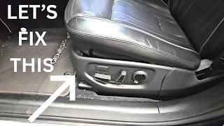 GENESIS SEDAN FRONT SEAT TRIM REPLACEMENT