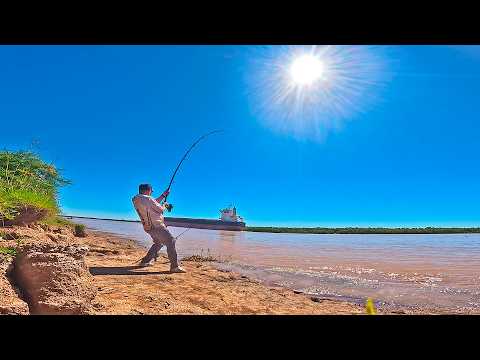 PESCA EN LOS MEJORES POZOS DE FIDHIERA hubo pescado frito y asado ¿vos cual preferís?