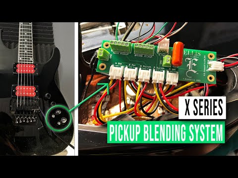 Ellis Guitars - X Series Pickup Blending System - Guitar - 1 Pickup image 4