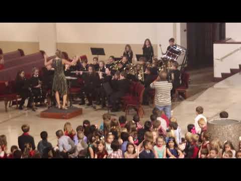 QPCA Christmas 5th Grade Band, 2019