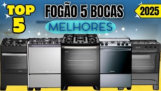 Melhores Fogões 5 Bocas em 2024! Top 5 Custo Benefício!
