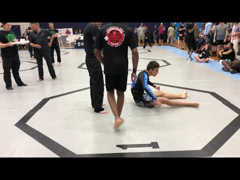 Kaleb Miller  (6/1/2019) Match 2 - Good Fight BJJ Tournament