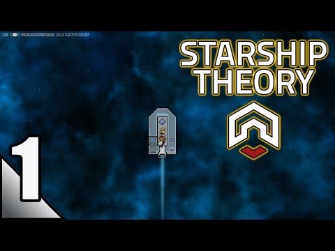 Starship Theory 1:  The Crew of Escape Pod 02.   Let's Play Starship Theory Gameplay