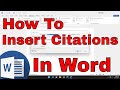 How to Insert Citations in Microsoft Word [Tutorial]