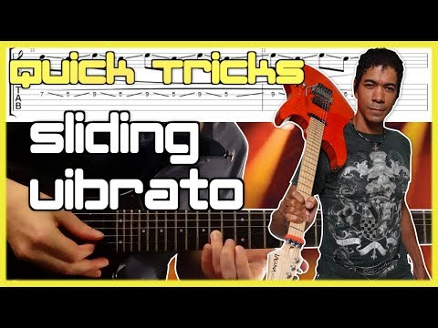 Fusion Style Sliding Vibrato | Greg Howe, Richie Kotzen, Govan Etc.