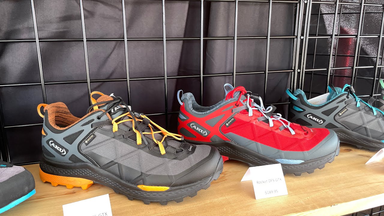 AKU Hiking, Trekking, Mountaineering Boots at the Big Gear Show