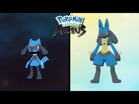 How to Find Riolu and Evolve It Into Lucario in Pokemon Legends Arceus