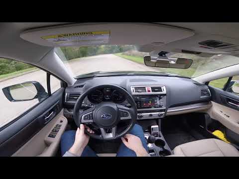 POV Driving Review!! 2017 Subaru Legacy 3.6R Limited
