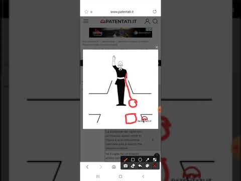 Italian Highway Code in Wolof: position of traffic policeman