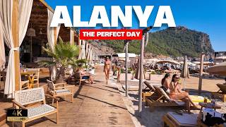 The Perfect Day in Alanya 🇹🇷 | Cleopatra Beach, Damlatas & Cable Car | Turkey 4K
