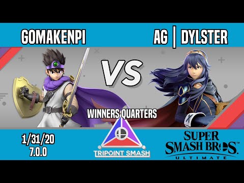 Tripoint Smash 95 - Winners Quarters - Gomakenpi(Hero) Vs. AG | Dylster(Lucina)